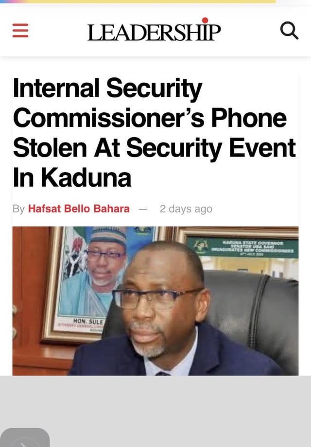 Crazy things are happening.