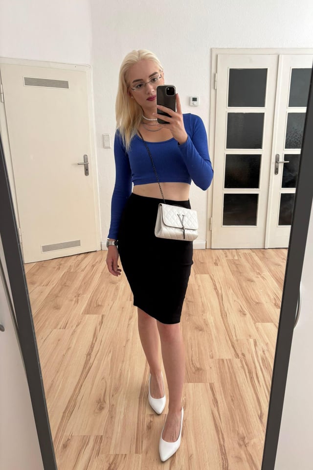 Je suis désolé. OOTD 💙🖤🤍